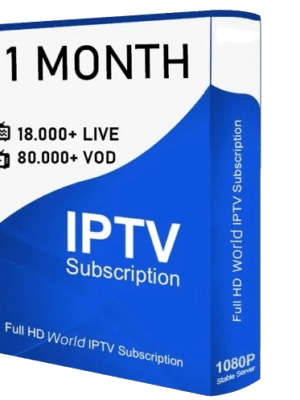 ABONNEMENT IPTV 1 MOIS